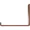 Ekena Millwork Steel Hanging Shelf Bracket, Hammered Copper 2"W x 8"D x 6"H BKTM02X08X06HSHCO - alternate 2